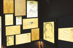13- Alcuni dei numerosissimi bozzetti erotici disegnati da Klimt nell’arco della sua esistenza, a testimonianza del profondo interesse che l’artista dimostrava nei confronti dell’universo femminile. 